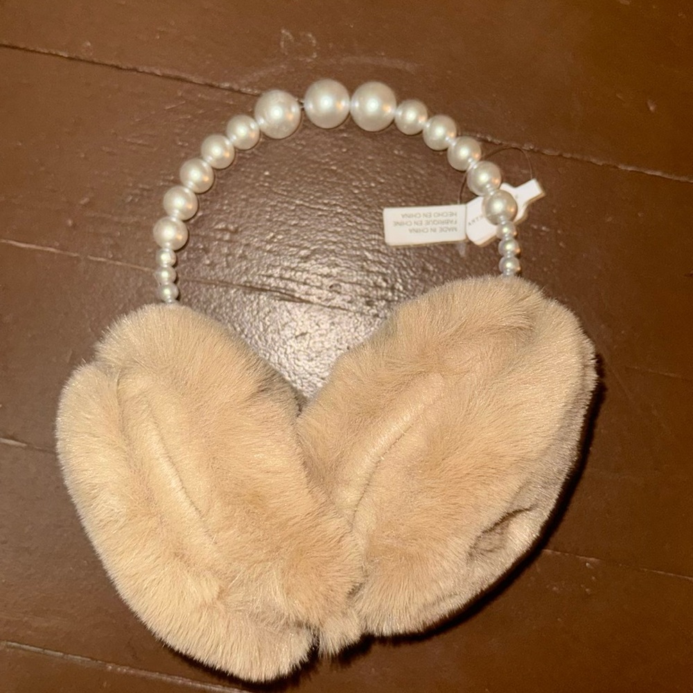 Anthropologie Pearl Earmuffs